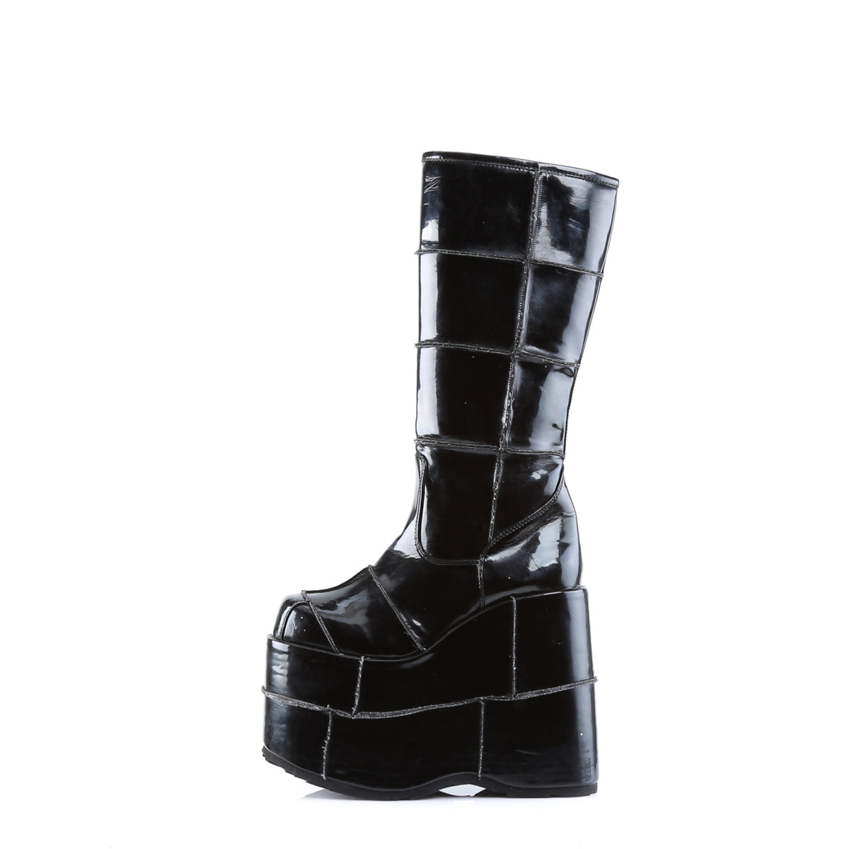 STACK-301 7" PF Goth Cyber GoGo Punk Patched Knee BT