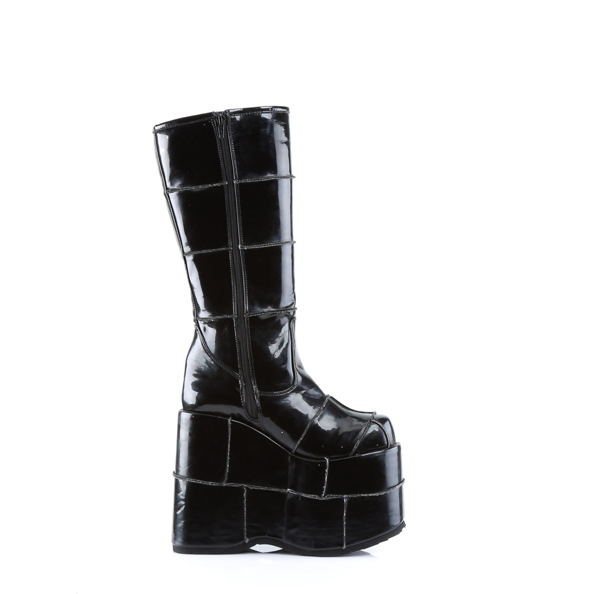 STACK-301 7" PF Goth Cyber GoGo Punk Patched Knee BT