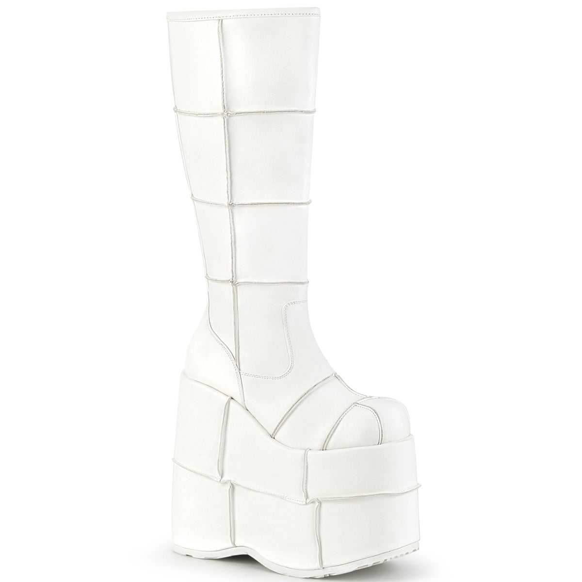 STACK-301 7" PF Goth Cyber GoGo Punk Patched Knee BT