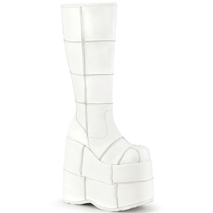 STACK-301 7" PF Goth Cyber GoGo Punk Patched Knee BT