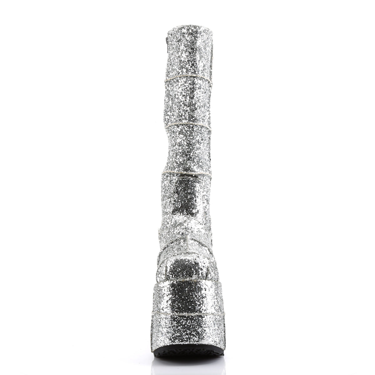 STACK-301G *7" PF Goth Cyber GoGo Punk Patched Knee BT