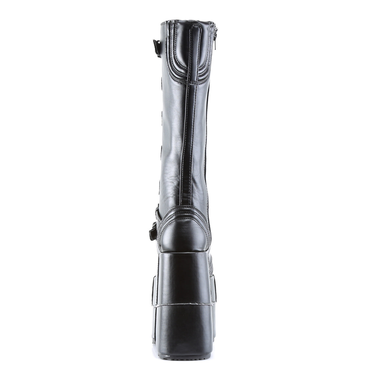 STACK-308 *7" Zip-Zag Strap PF Goth Cyber GoGo Punk Knee BT