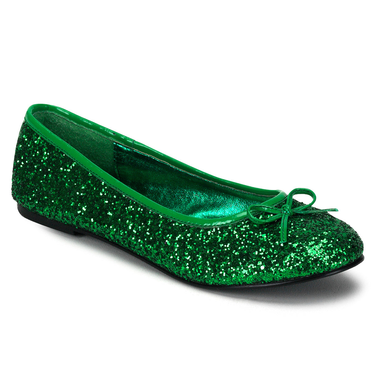 STAR-16G *Adult Ballet Glitter Flat with Bow Accent, Fantasy, Fairy