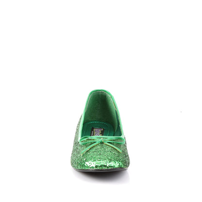 STAR-16G *Adult Ballet Glitter Flat with Bow Accent, Fantasy, Fairy