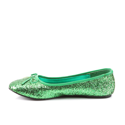 STAR-16G *Adult Ballet Glitter Flat with Bow Accent, Fantasy, Fairy