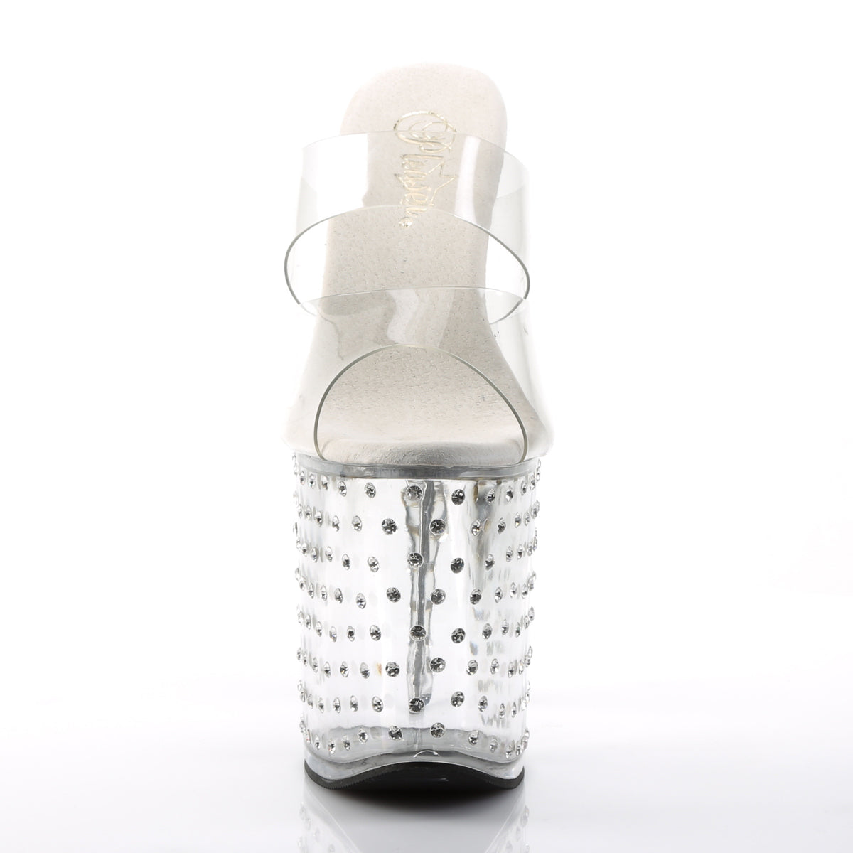 STARDUST-802 8" Heel, 4" PF Two Band Slide w/ RS Studded Bottom