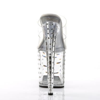 STARDUST-802 8" Heel, 4" PF Two Band Slide w/ RS Studded Bottom