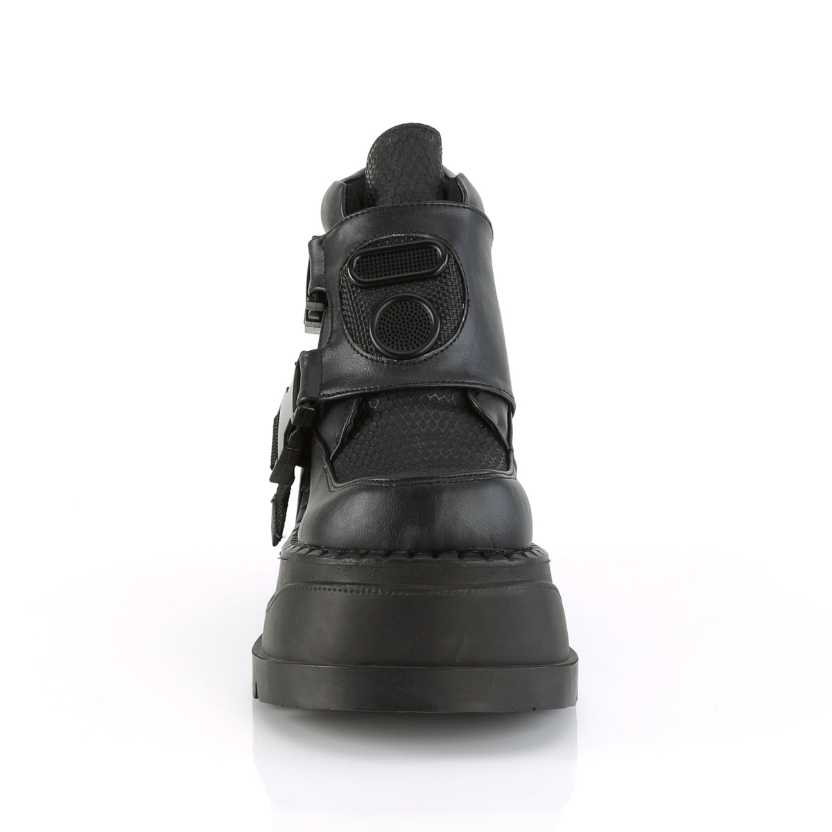 STOMP-15 4 3/4" Wedge PF Bootie w/Snap Buckle Detail