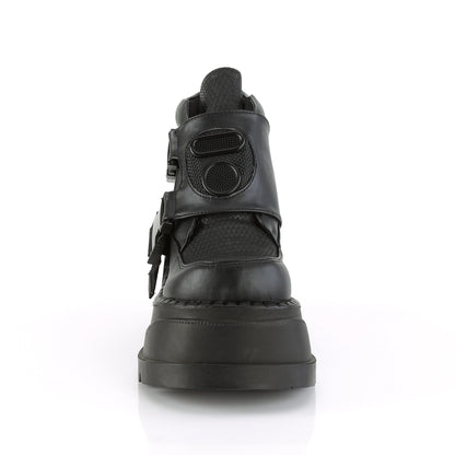 STOMP-15 4 3/4" Wedge PF Bootie w/Snap Buckle Detail