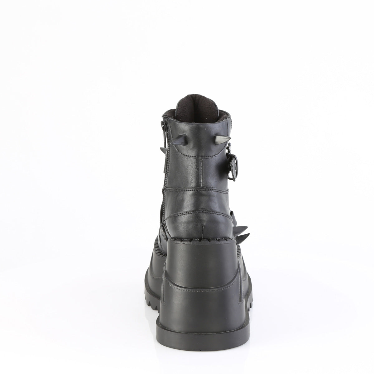 STOMP-60 *4 3/4" Wedge PF Lace-Up Ankle Boot, Inside Zip