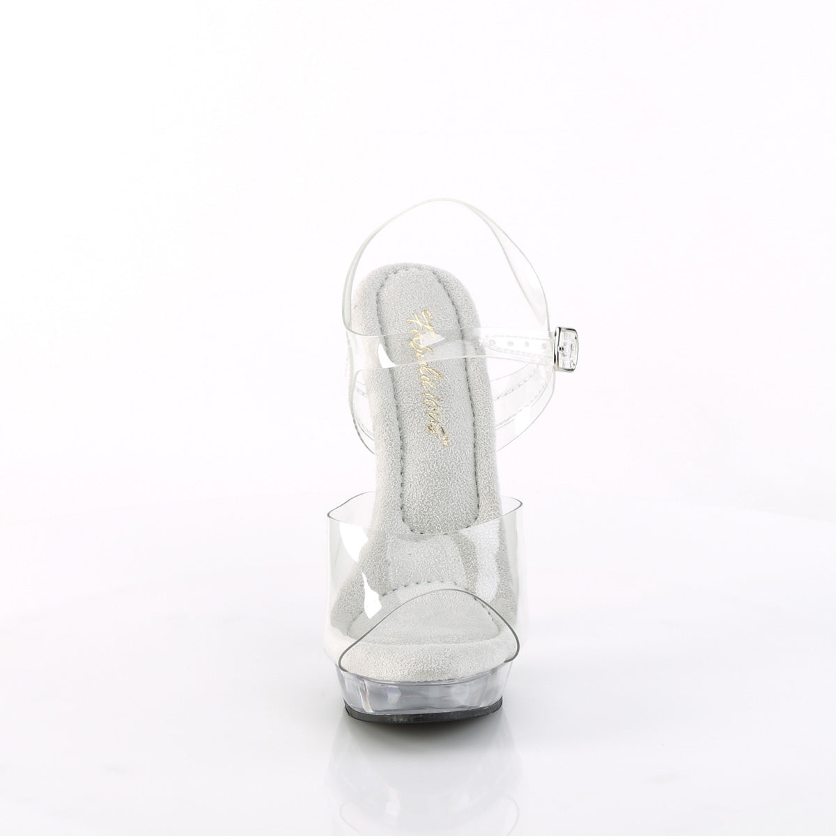 SULTRY-608 **6" Heel, 1" PF Ankle Strap Sandal