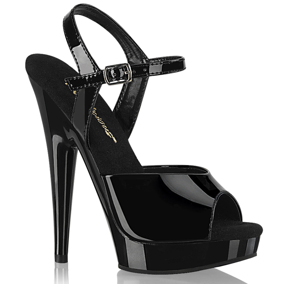 SULTRY-609 *6" Heel, 1" PF Ankle Strap Sandal