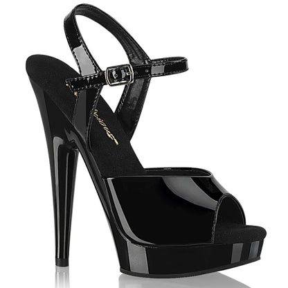 SULTRY-609 *6" Heel, 1" PF Ankle Strap Sandal