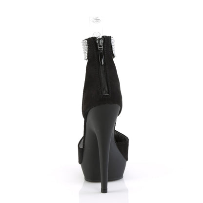 SULTRY-625 *6" Heel, 1" PF d'Orsay Sandal w/RS, Back Zip