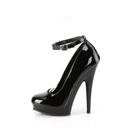 SULTRY-686 **6" Heel, 1" PF Ankle Strap Pump