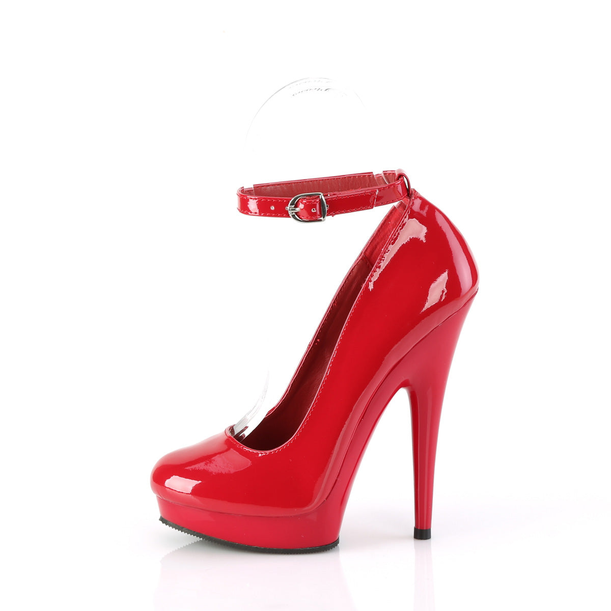 SULTRY-686 *6" Heel, 1" PF Ankle Strap Pump
