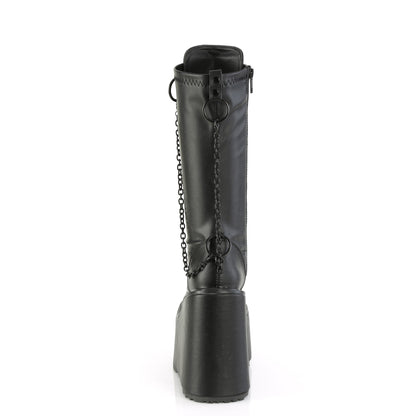 SWING-150 *5 1/2" PF Lace-Up Knee High Boot, Side Zip