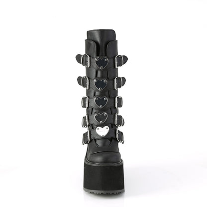 SWING-230 5 1/2" PF Mid-Calf Boot w/5 BuckleStraps, BackMetalZip