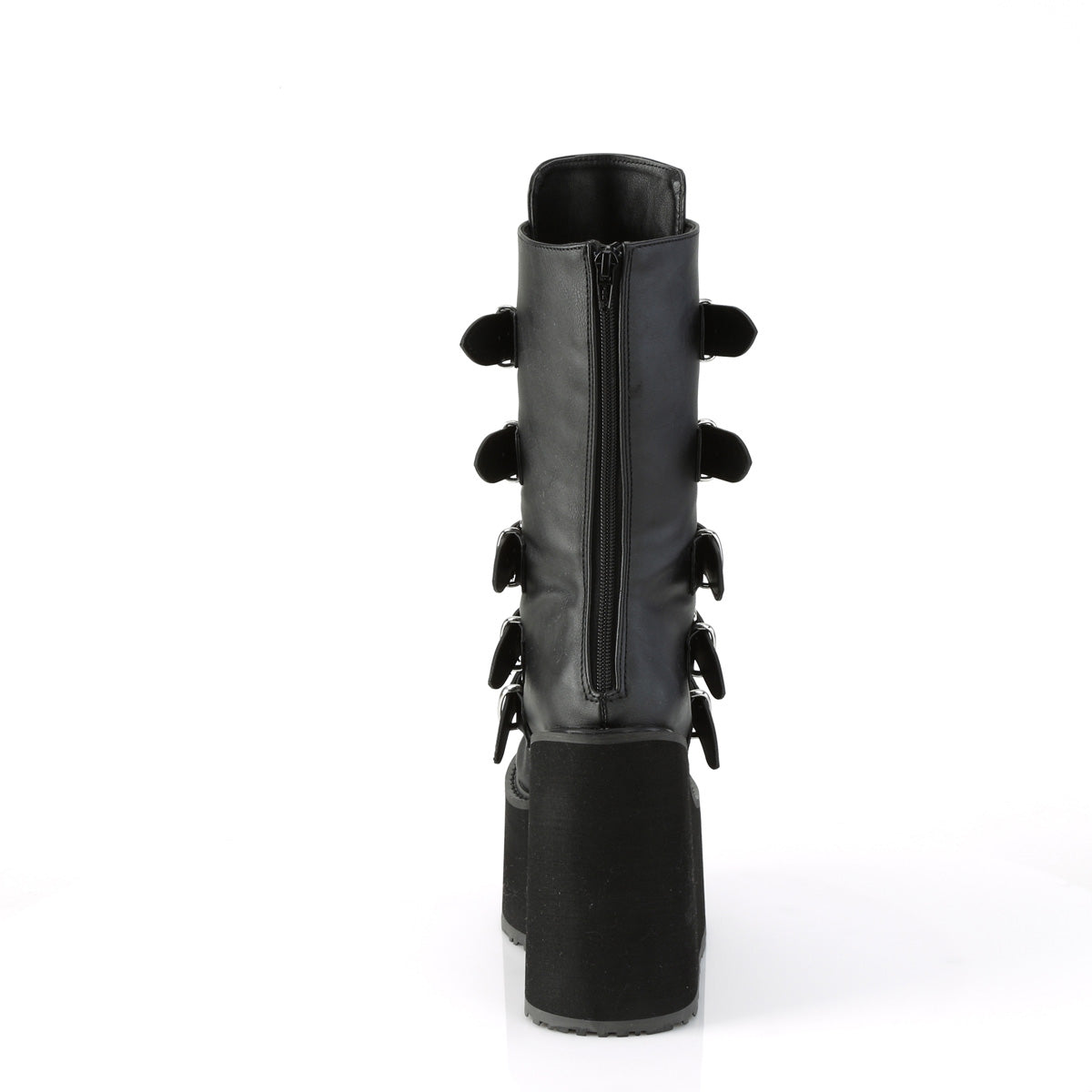 SWING-230 5 1/2" PF Mid-Calf Boot w/5 BuckleStraps, BackMetalZip