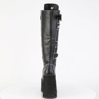 SWING-260 *5 1/2" PF Lace-Up Knee High Boot, Side Zip
