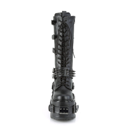 SWING-327 5 1/2" PF Lace-Up Mid-Calf Boot, Side Zip