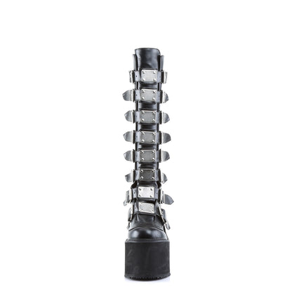 SWING-815 5 1/2" PF Goth Punk Gogo Cyber Knee BT w/ Metal Plates