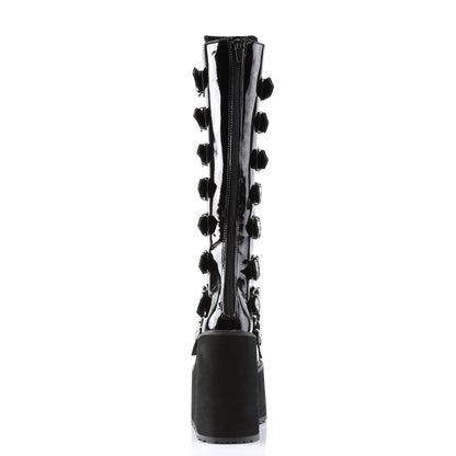 SWING-815 5 1/2" PF Goth Punk Gogo Cyber Knee BT w/ Metal Plates