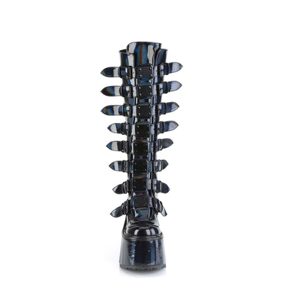 SWING-815 5 1/2" PF Goth Punk Gogo Cyber Knee BT w/ Metal Plates