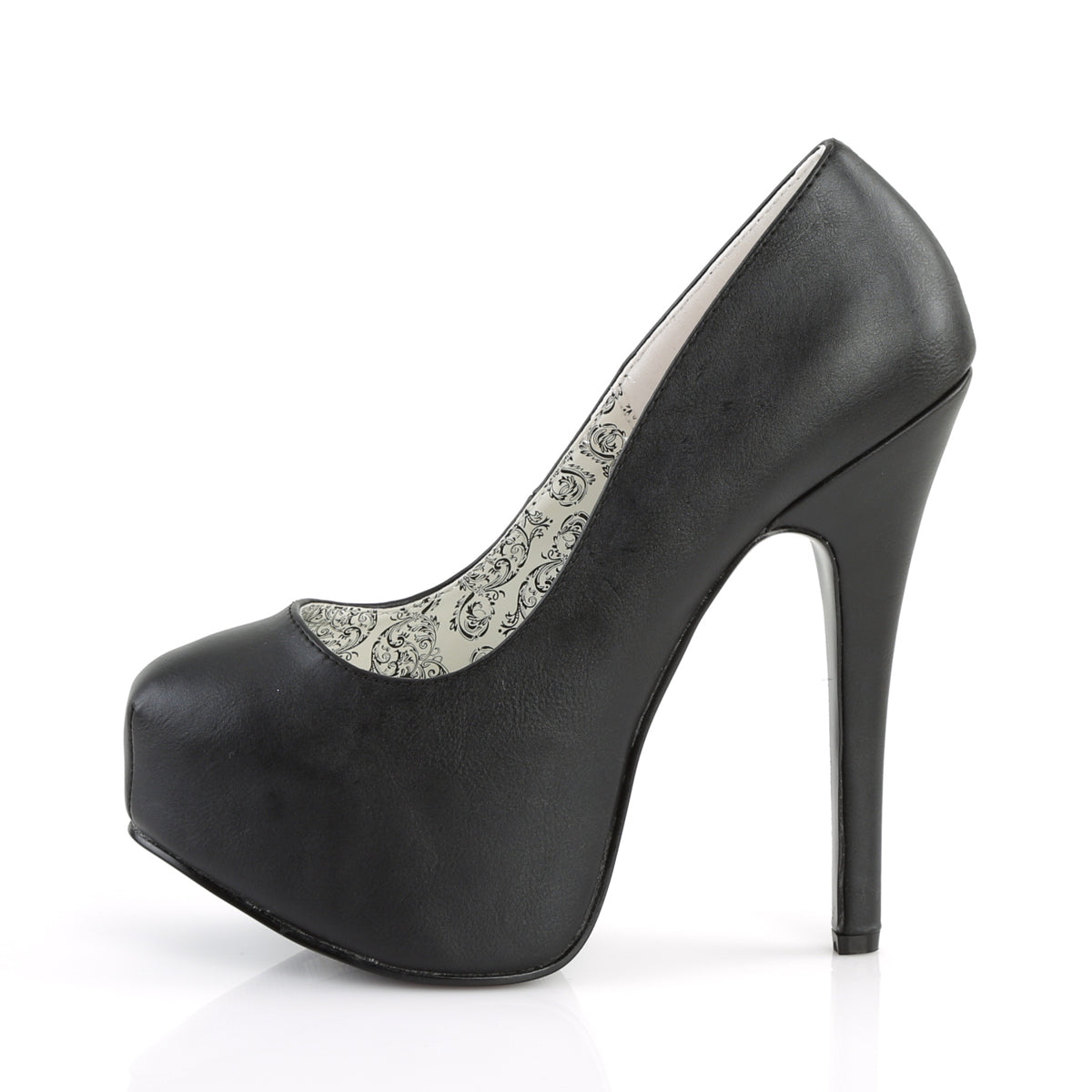 TEEZE-06 5 3/4" Heel, 1 3/4" Concealed Platform Pump