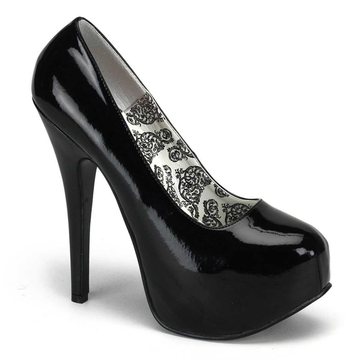TEEZE-06W 5 3/4" Heel, 1 3/4" PF Pump W/Concealed Platform