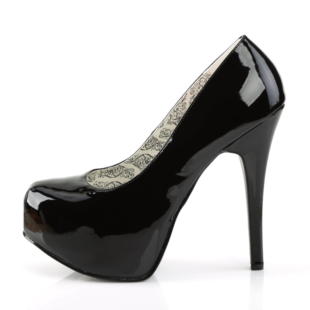 TEEZE-06W 5 3/4" Heel, 1 3/4" PF Pump W/Concealed Platform
