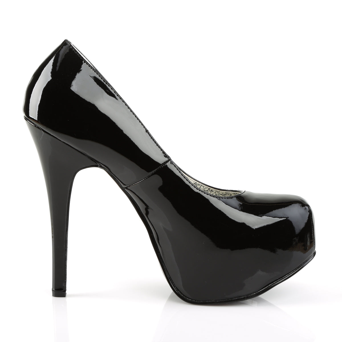 TEEZE-06W 5 3/4" Heel, 1 3/4" PF Pump W/Concealed Platform