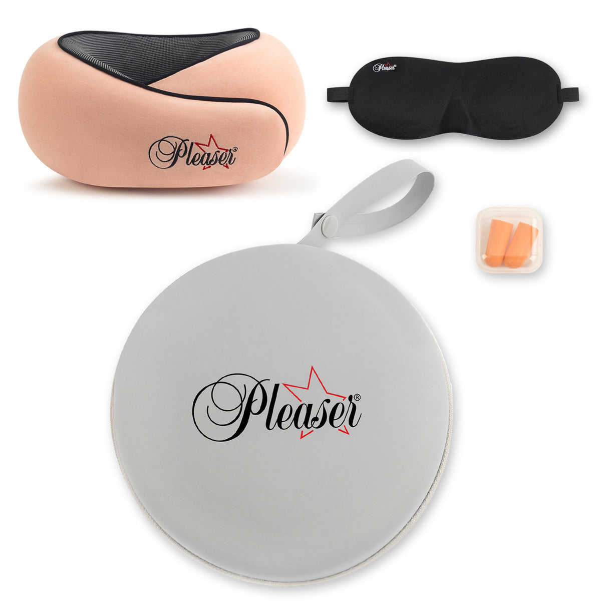 TGS-001BP Pleaser U-Shaped Travel Neck Pillow