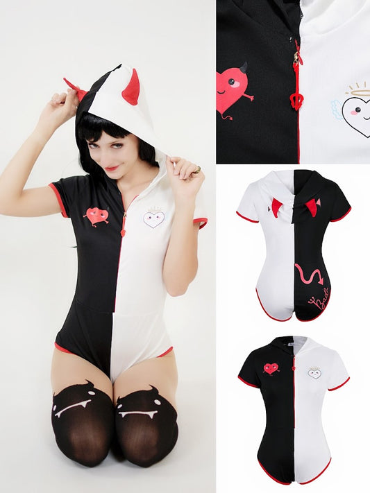 Devil Or Angel Adult Romper