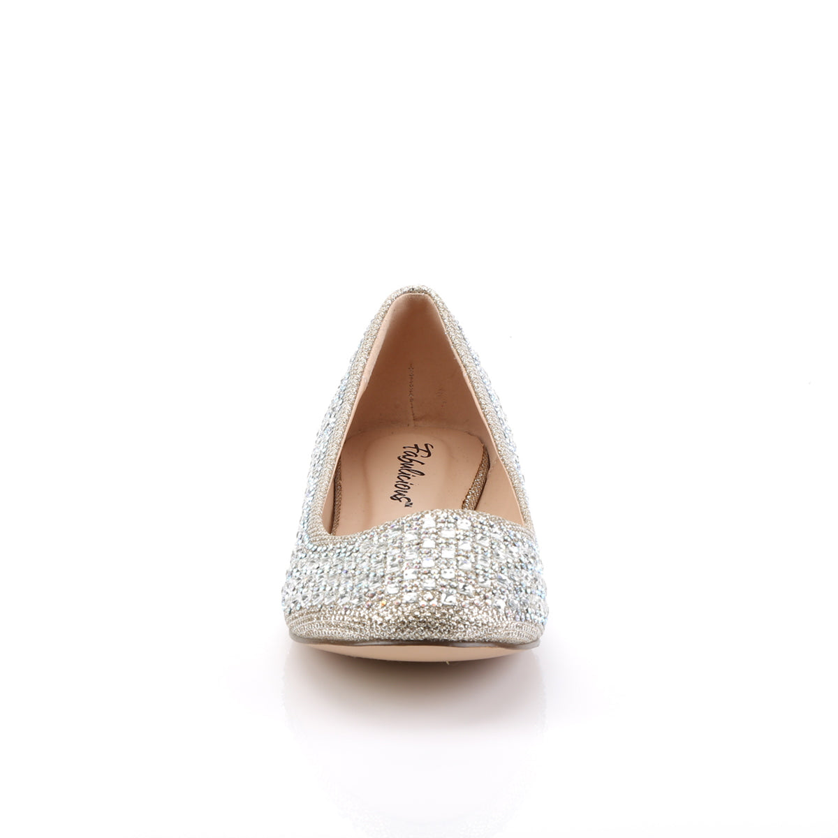 TREAT-06 *Round Toe Ballet Flat Embellished w/RS
