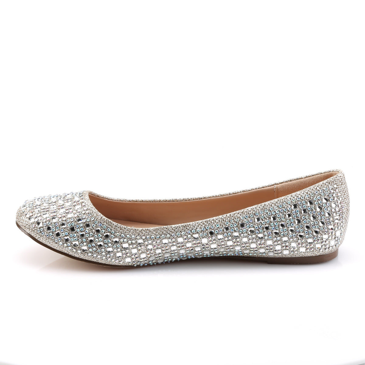 TREAT-06 *Round Toe Ballet Flat Embellished w/RS