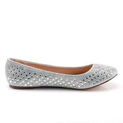 TREAT-06 *Round Toe Ballet Flat Embellished w/RS