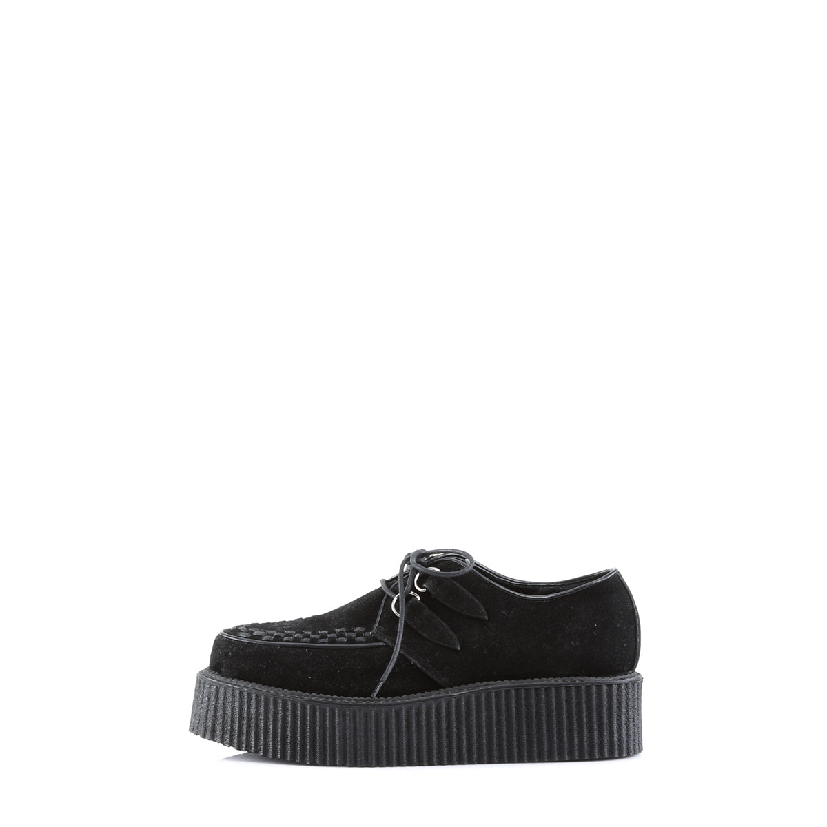 V-CREEPER-502S 2" PF Basic Suede Vegan Creeper Shoe, Faux Suede
