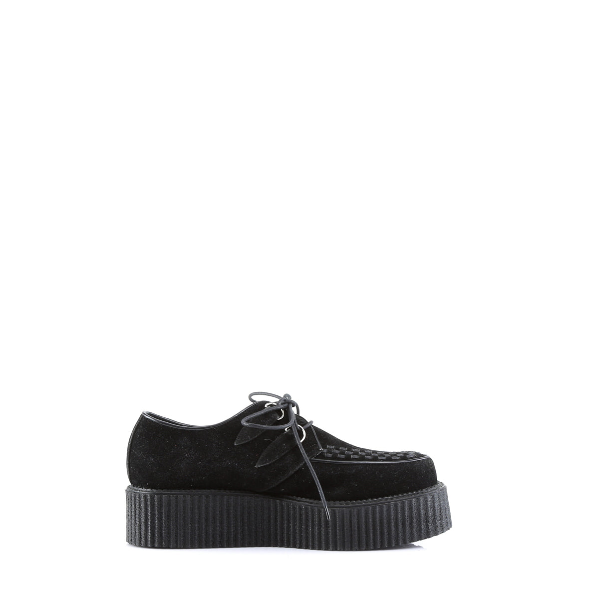 V-CREEPER-502S 2" PF Basic Suede Vegan Creeper Shoe, Faux Suede