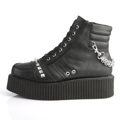 V-CREEPER-565 *2" PF Oxford Creeper Bootie, Outer Side Zip