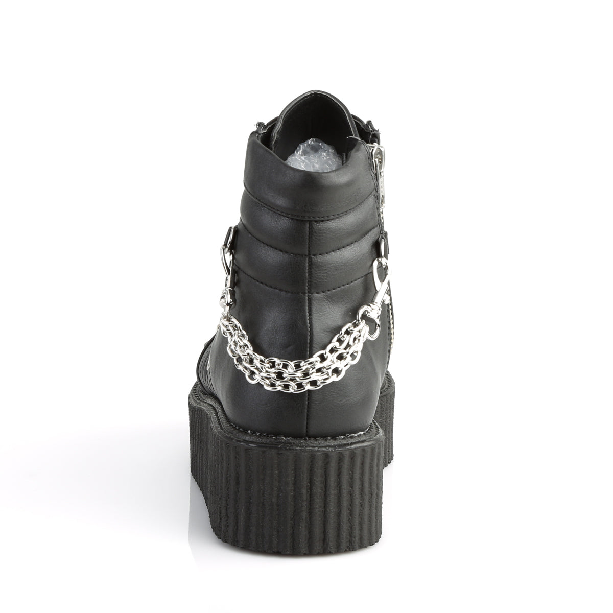 V-CREEPER-565 *2" PF Oxford Creeper Bootie, Outer Side Zip