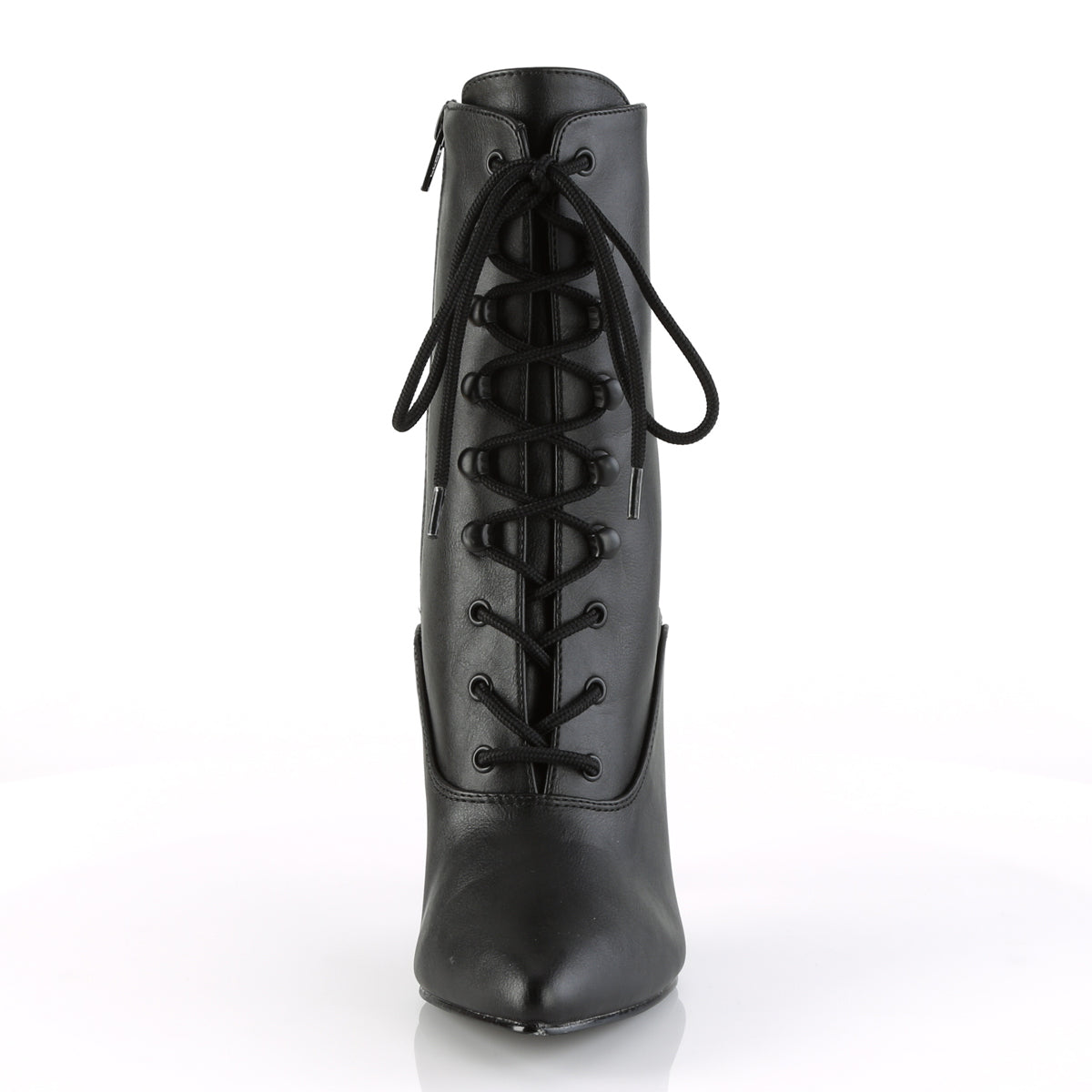 VANITY-1020 4" Lace-Up Ankle Boot, Side Zip