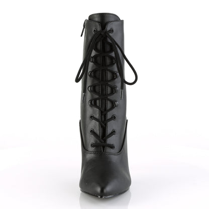 VANITY-1020 4" Lace-Up Ankle Boot, Side Zip