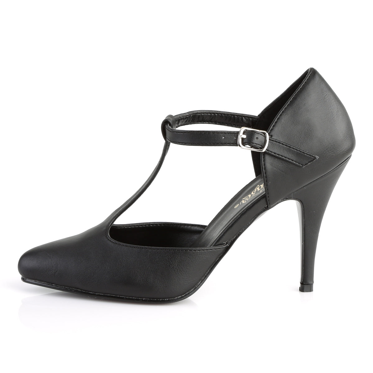 VANITY-415 4" T-Strap D'Orsay Style Pump