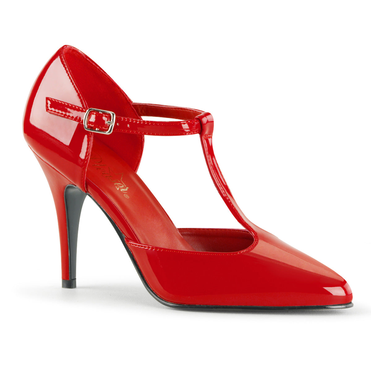 VANITY-415 4" T-Strap D'Orsay Style Pump
