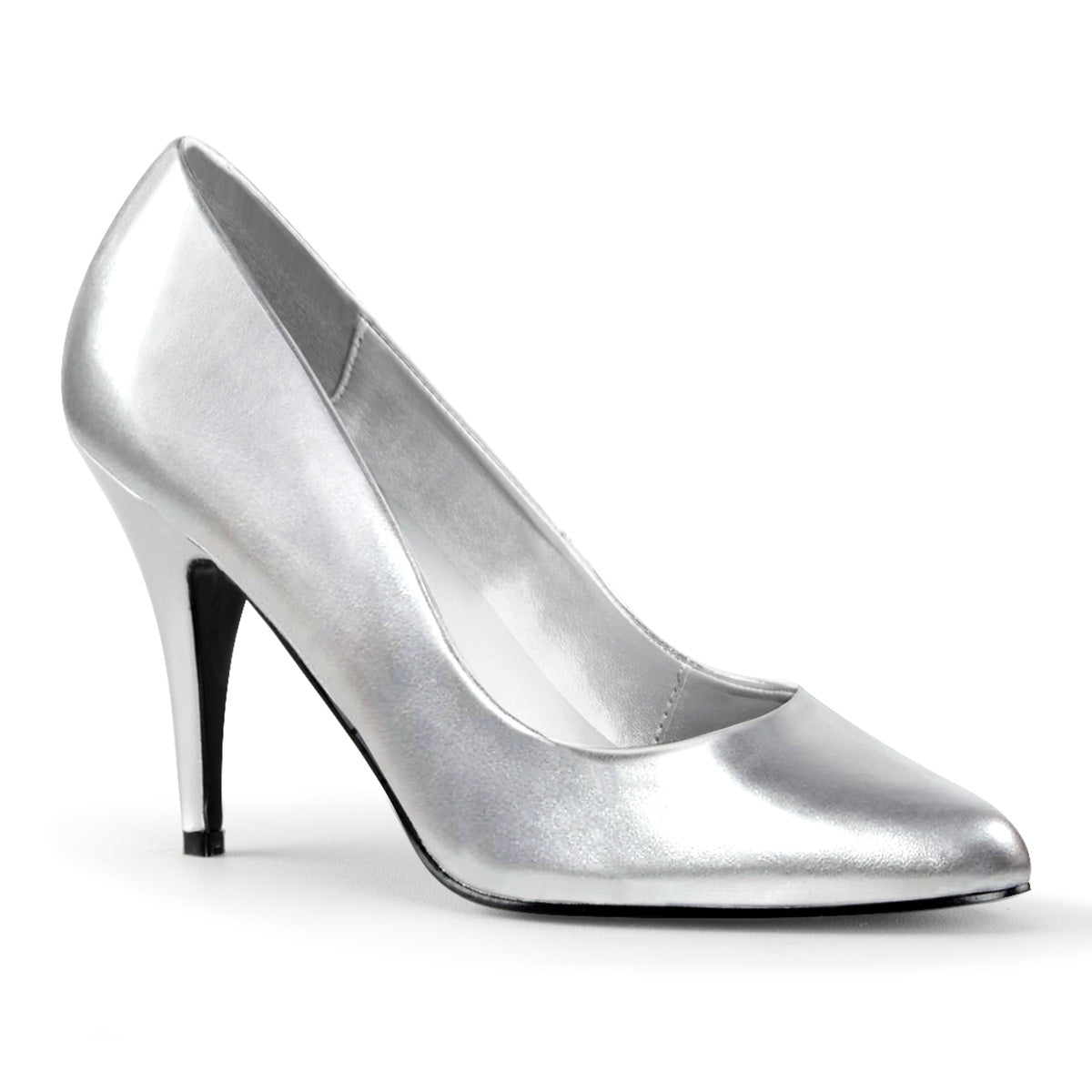 VANITY-420 4" Classic Pump, Bright Pink Pat