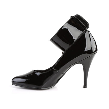VANITY-434 4" Pump W/ Locking Ankle Cuff & Padlocks