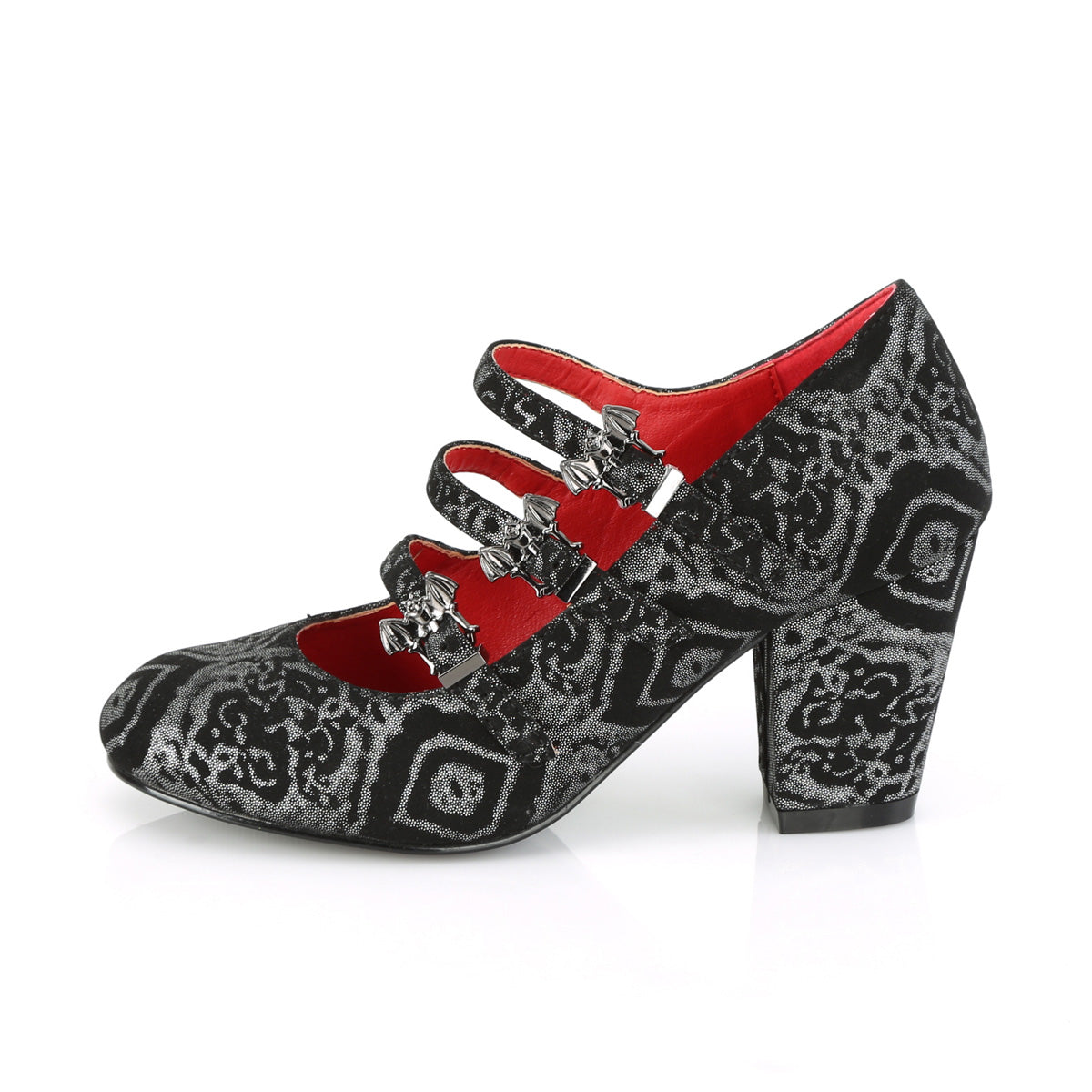 VIVIKA-38 *3" Block Heel Round Toe Maryjane