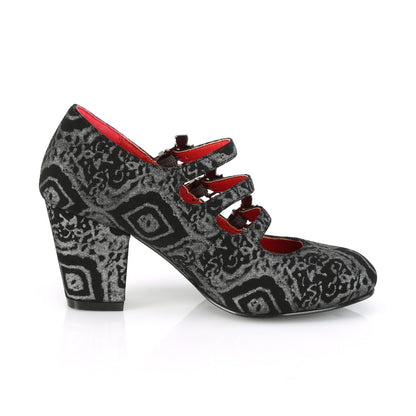 VIVIKA-38 *3" Block Heel Round Toe Maryjane
