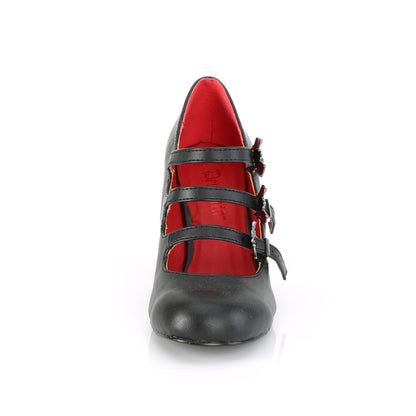 VIVIKA-38 *3" Block Heel Round Toe Maryjane